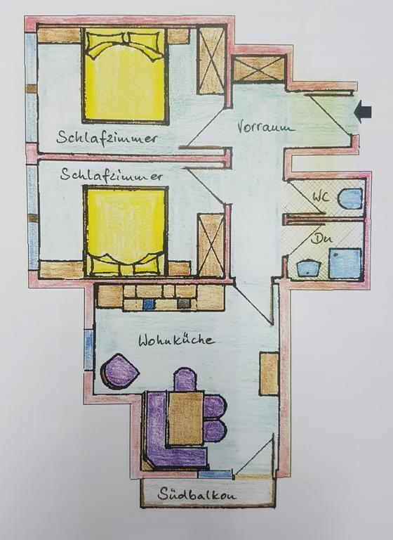 رامساو أم داتشستين Appartementhaus Sonne المظهر الخارجي الصورة