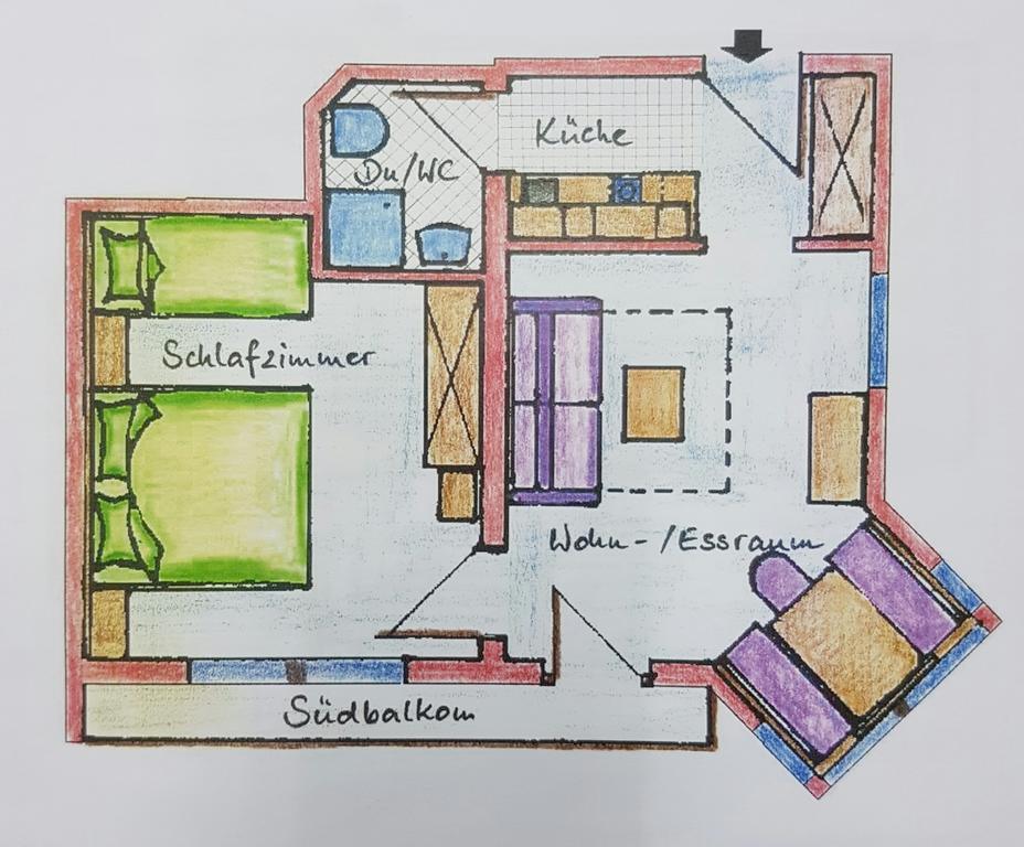 رامساو أم داتشستين Appartementhaus Sonne المظهر الخارجي الصورة